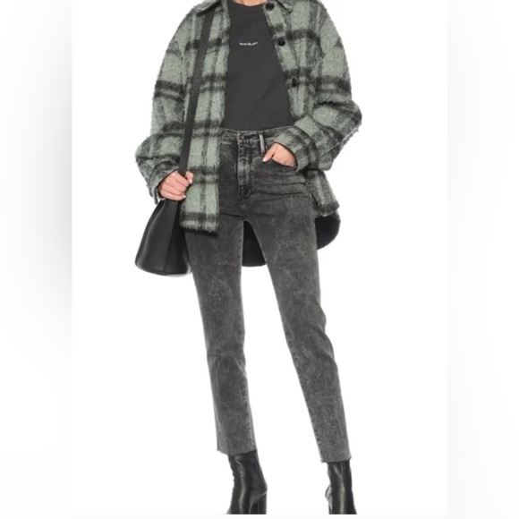 Frame Denim Denim - Frame Le Sylvie Raw Edge Jean in Rockstar